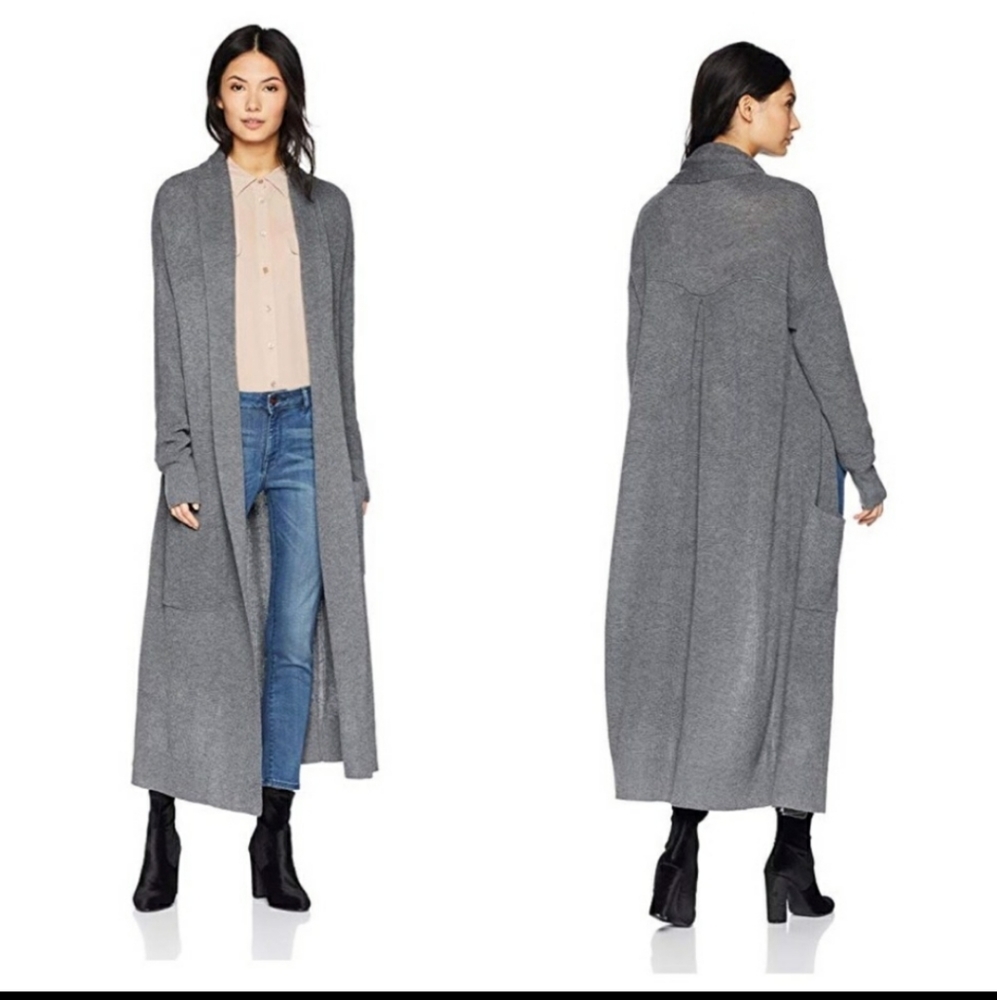 NWT Cable Stitch Long Cardigan Sweater